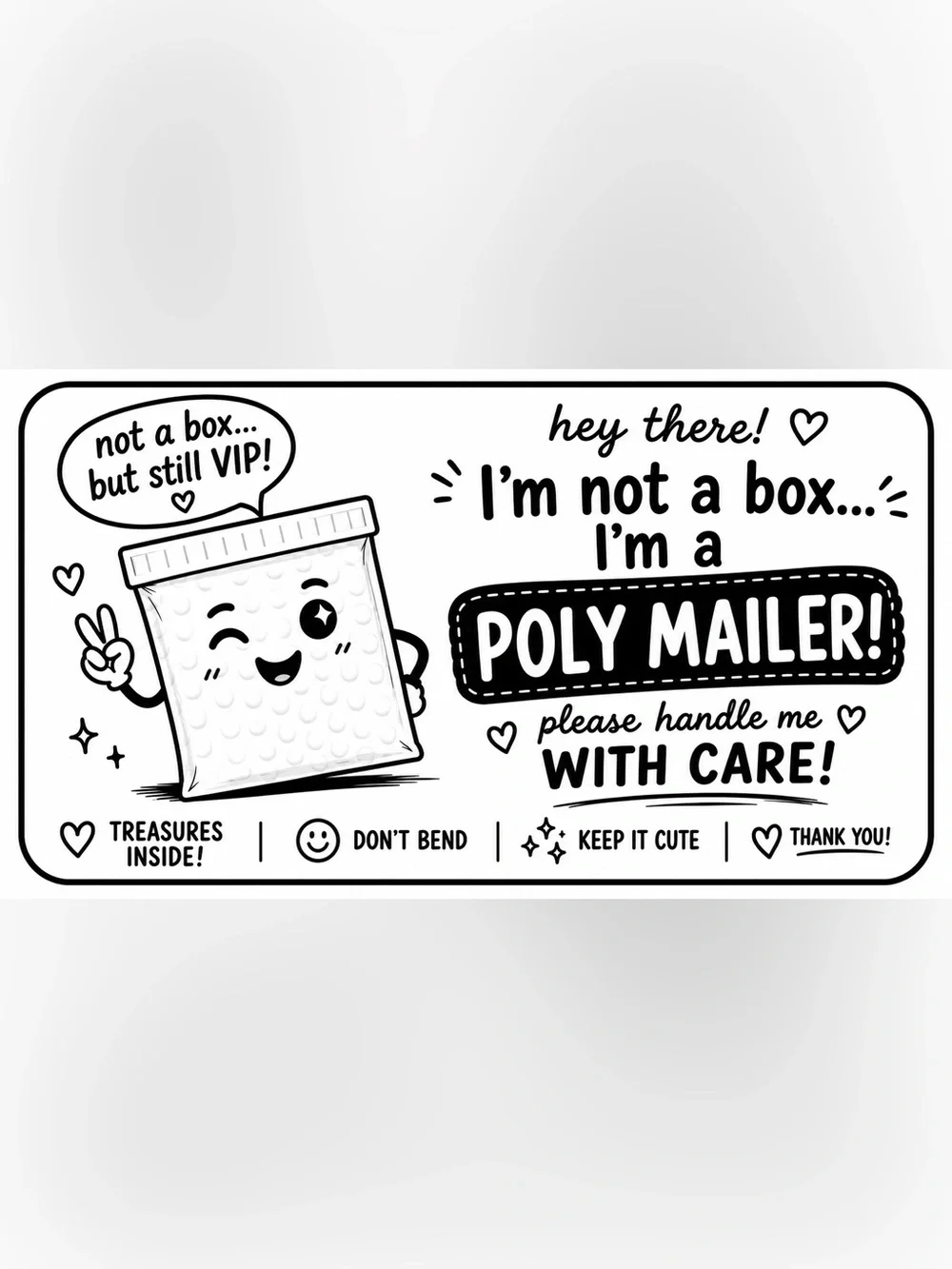 Fragile Stickers for Boxes or Poly Mailers Qty: 100 Thermal Labels - pick style